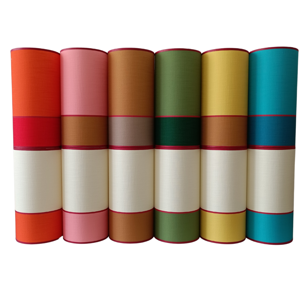 Nuancier de couleurs de la collection d'abat-jour MASSARA
