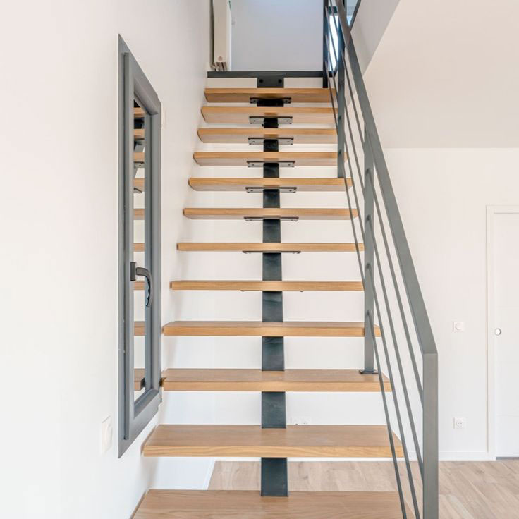 escalier contemporain sans contre marche